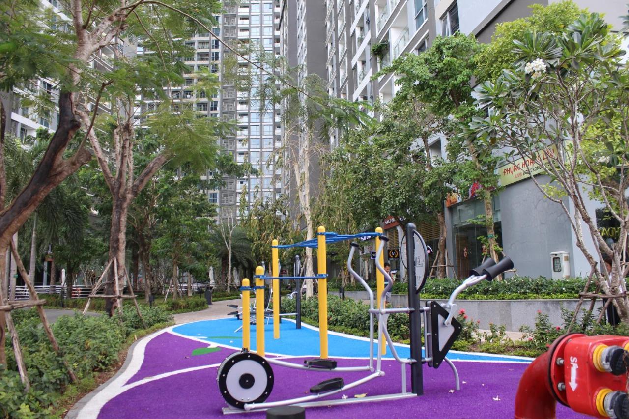 Luxhomes Saigon - Vinhomes Central Park Ho Chi Minh-staden Exteriör bild