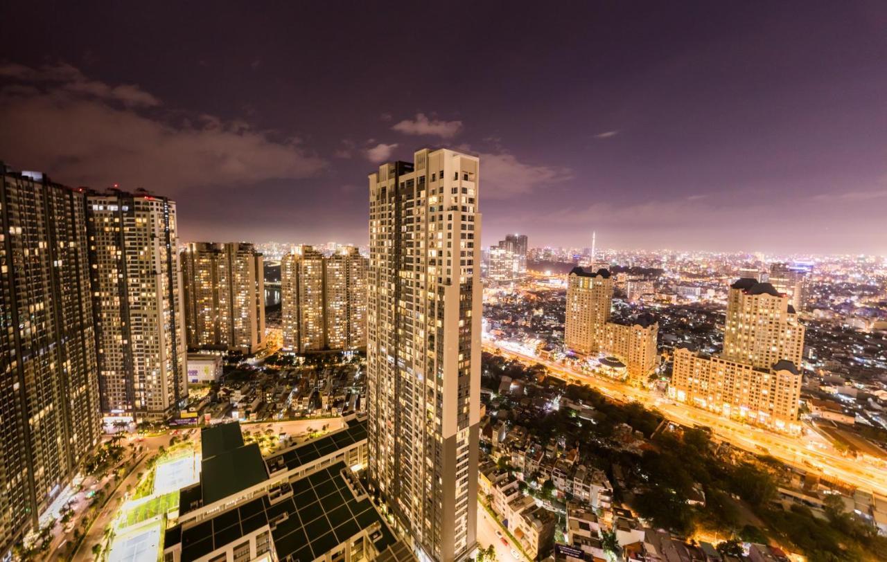 Luxhomes Saigon - Vinhomes Central Park Ho Chi Minh-staden Exteriör bild