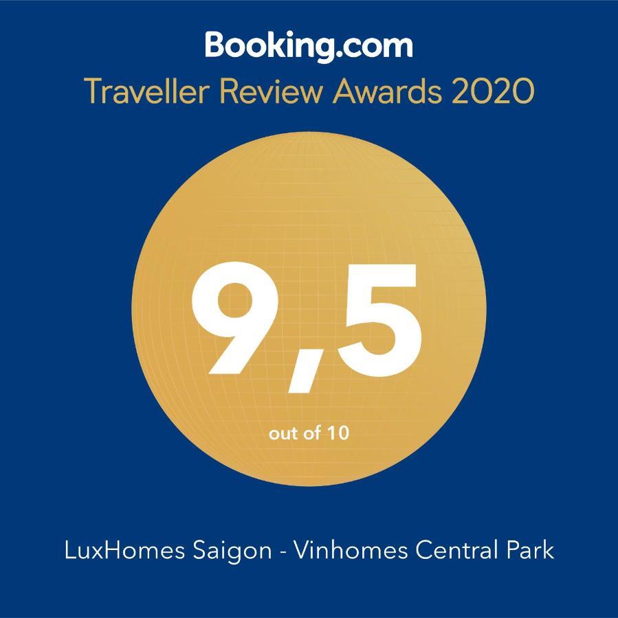 Luxhomes Saigon - Vinhomes Central Park Ho Chi Minh-staden Exteriör bild